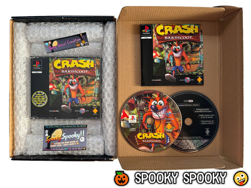 Crash bandicoot ps1 big - crash, box