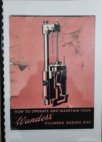 Wandess cylinder boring bar