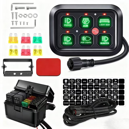Auxbeam 12v gang - gang, switch
