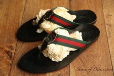Gucci GG Black Leather Canvas