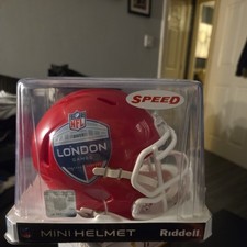 NFL London 2017 Riddell mini Football Helmet