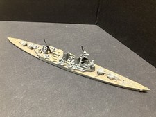 Vintage 1:1200 scale warship