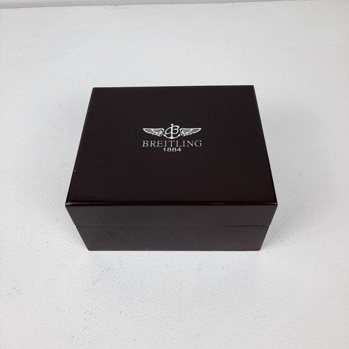 Breitling wooden watch - breitling, box