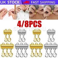 4/8PCS Layering Necklace Clasp