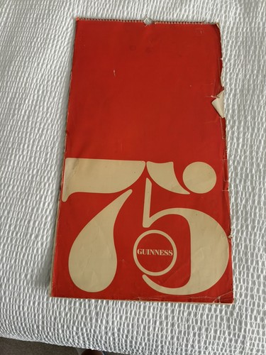 Guinness calendar 1975 - calendar,