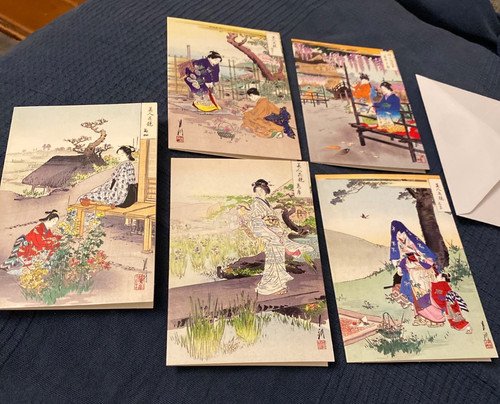 New blank cards and - 5x,