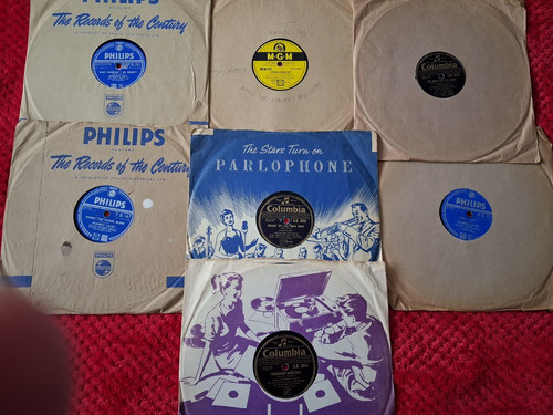 Bundle 78s shellac lot 6 - 78s,