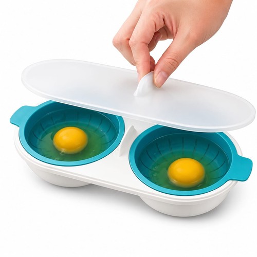 Microwave eggs poacher - eggs,