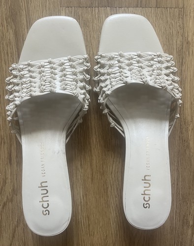 Schuh vegan mules - vegan, cream