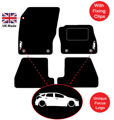 Tailored car mats - fits, ford