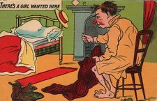 Early 1900's ANTIQUE COMIC Man