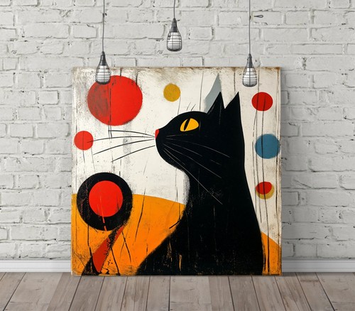 Matisse abstract cat - matisse, -square