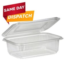 250 x Plastic Hinged Salad