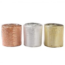 24 Row Metallic STUD Diamante