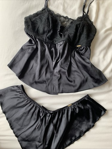 Ladies silky satin pyjamas - ,