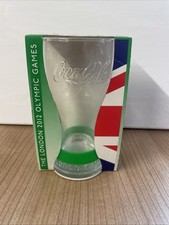 Coca Cola McDonalds Commemorative 2012 Olympic glass with Green wristband, boxed