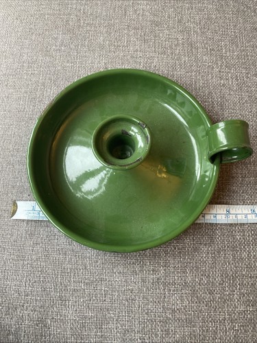 Vintage green enamel - green,