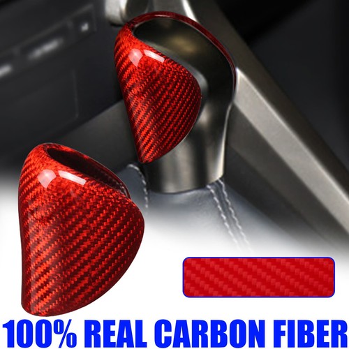Red dry carbon fiber gear - dry,