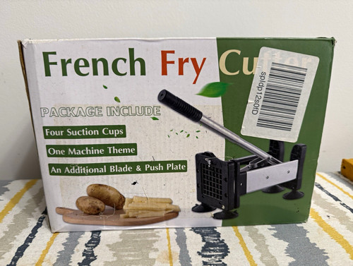 Manual french fry cutter - cutter, for