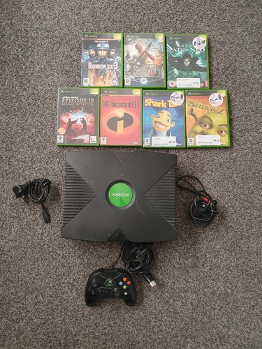 Xbox original console tested - xbox,