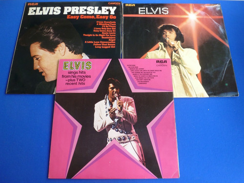 Elvis presley rca camden lps - camden,