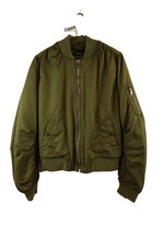 TOPSHOP Green Bomber Jacket