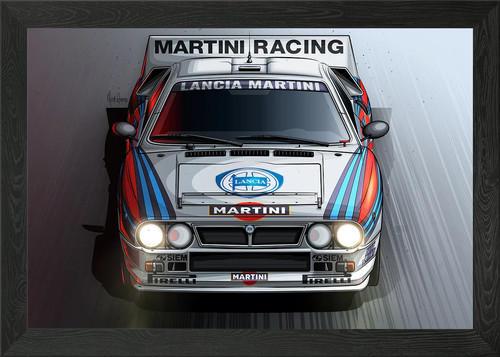 Lancia 037 group martini - group, b
