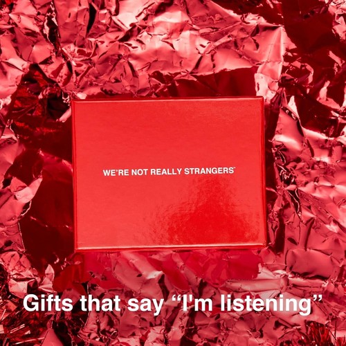 Not really strangers - we're,