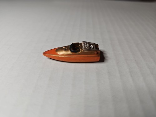 Speed boat orange - orange, -1989