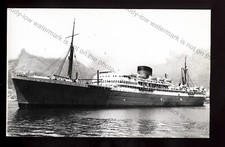 LP0952 - Union Castle Liner - Athlone Castle - built 1936 - photograph 5.5"x3.5"
