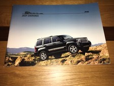 JEEP CHEROKEE UK FULL COLOUR SALES BROCHURE 2.8 CRD, PRINT DATE 2007 