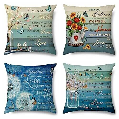 Set retro blue - of, 4