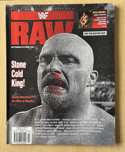 Wwf magazine 1996 raw - wwf,