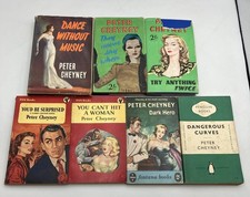 Peter Cheyney Books Bundle X 7