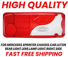 Right side rear light lens - side,