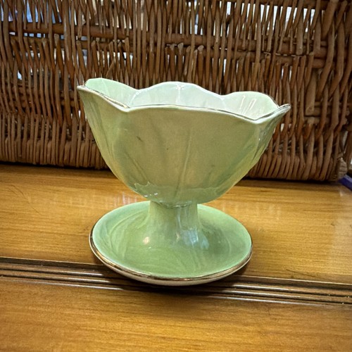 Vintage maling pottery - pottery, green