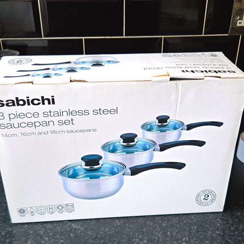 Sabichi piece stainless - sabichi, 3-piece