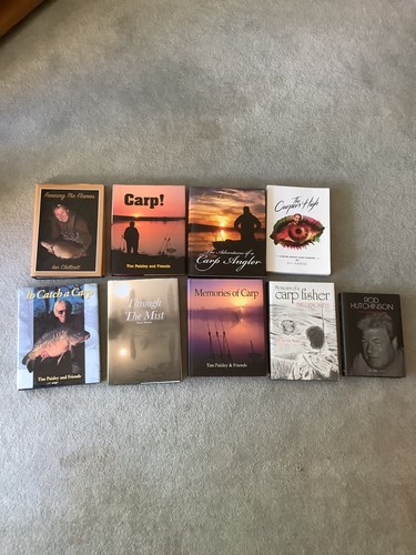 Carp fishing books - carp, 8
