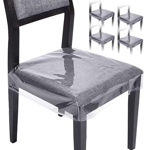 4pcs clear plastic dining - 4pcs,