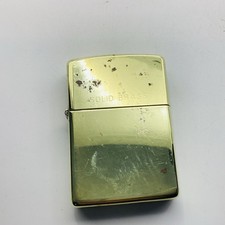 Vintage Solid Brass Zippo
