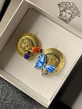 Vintage Versace Medusa Blue