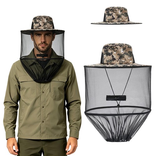 Foldable mosquito head net - mosquito,