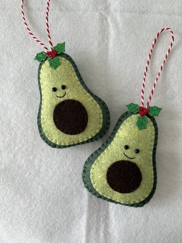 Felt avocado christmas tree - felt,
