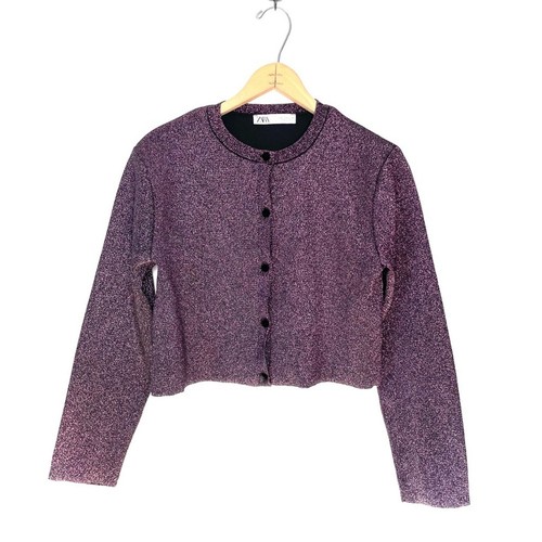 Zara woman purple metallic - purple,