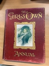 1906 "THE GIRL'S OWN ANNUAL" VOL 27 ILLUSTRATED 2.6kg HARDBACK BOOK (EV3)