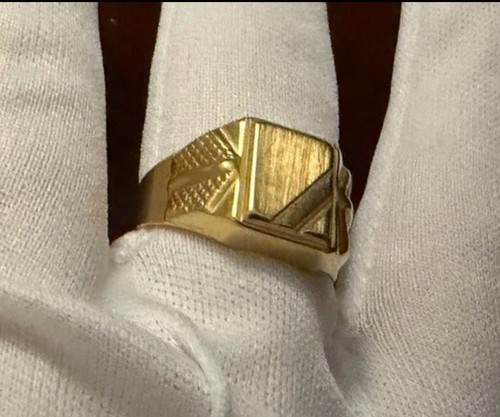 Solid 18ct mens - mens,