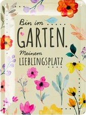 Retro Tin Sign, Bin in the