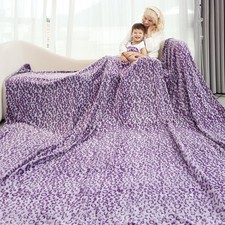 Warm Blanket Purple Blankets