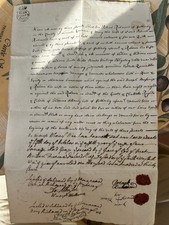 Historical Handwritten Documents From 1734 To 1860