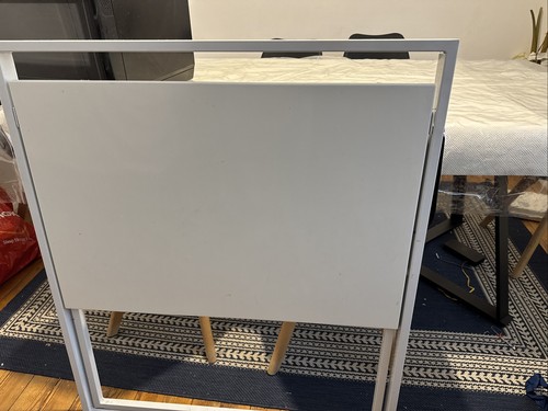 White fodable desk habitat - fodable,